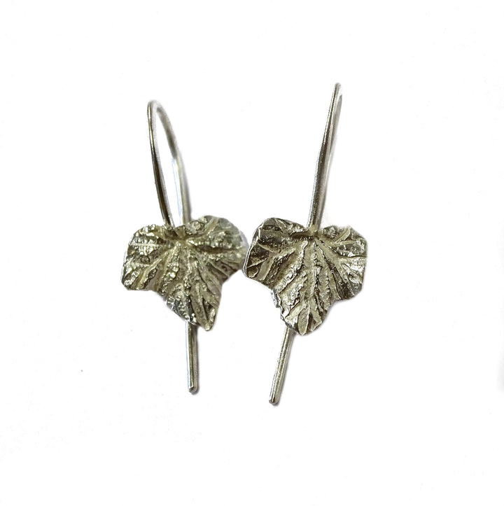 Ivy Leaf Earrings, Small