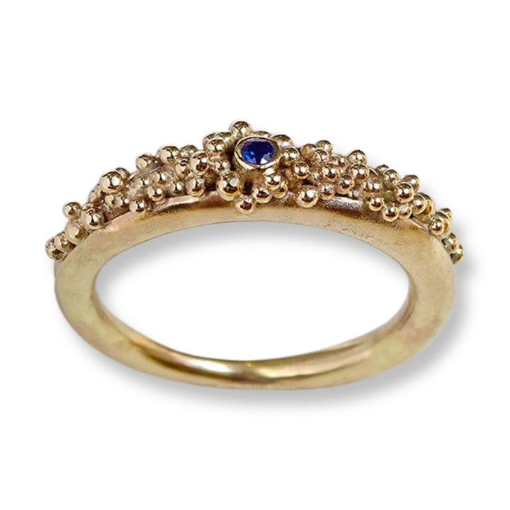 Seed Cluster Ring, Sapphire