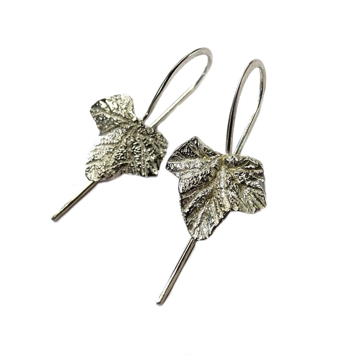Ivy Leaf Earrings, Medium