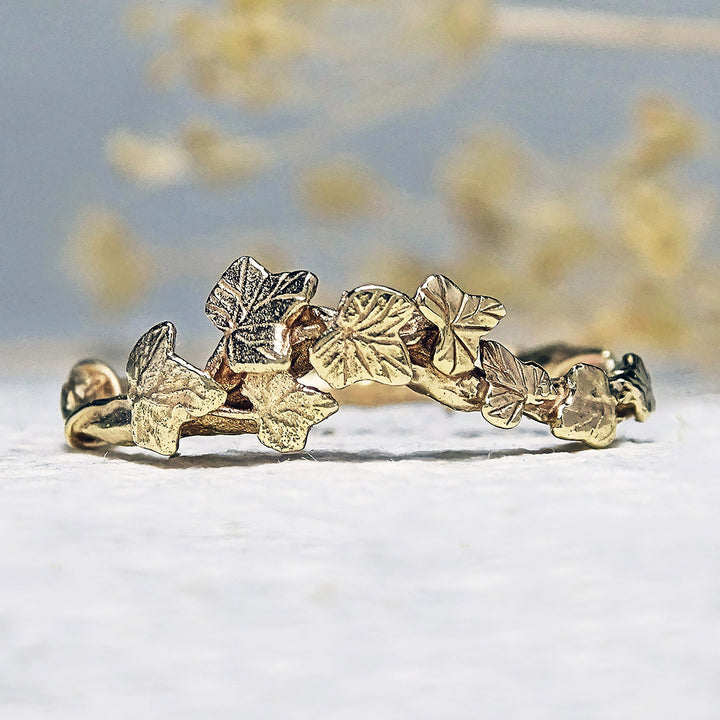 Entwining Ivy ring
