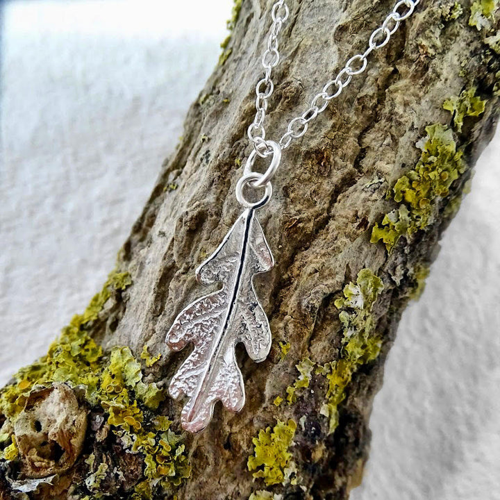 Little Oak Leaf pendant