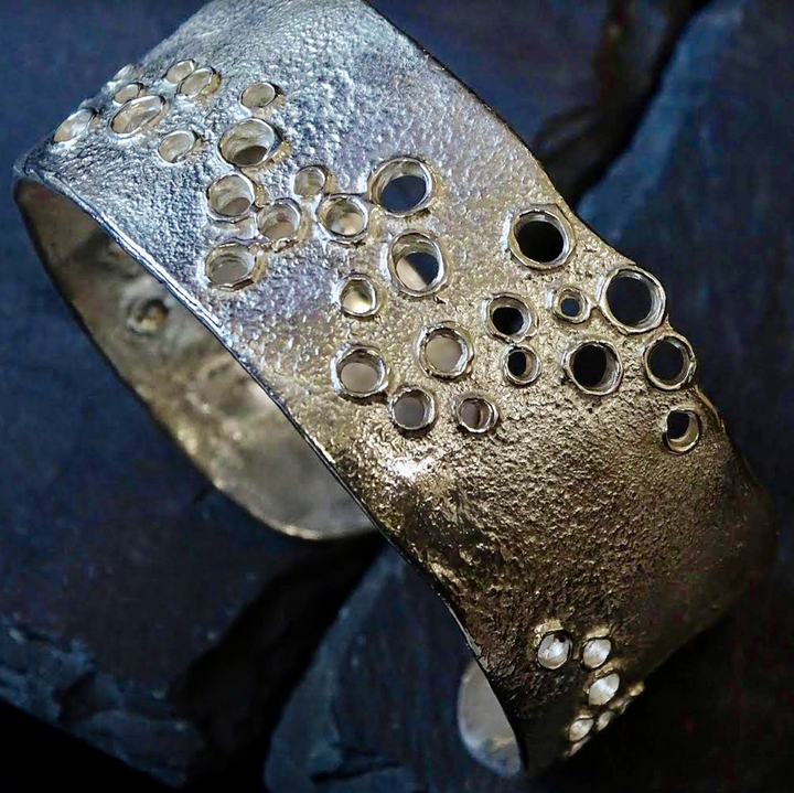Erosion Cuff Bracelet