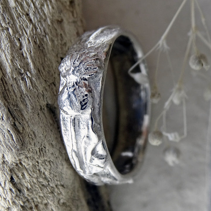 Wild Wood Thistle ring