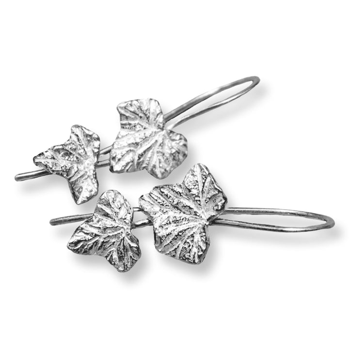 Ivy Leaves Drop Earrings Small