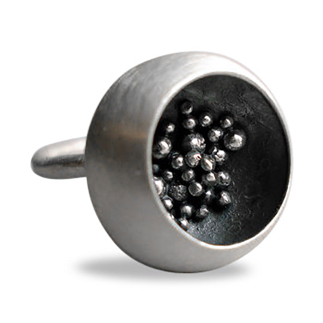 Moon Shadow Seed Pod Ring, Large