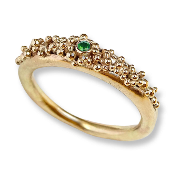 Seed Cluster Ring, Emerald