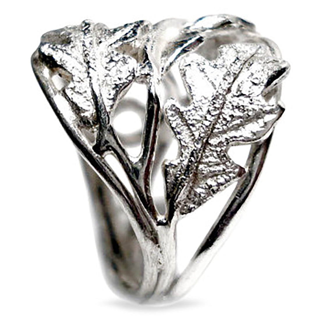 Oak Leaves Forest Ring