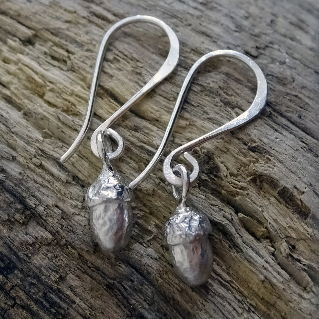 Acorn drop Earrings, Small