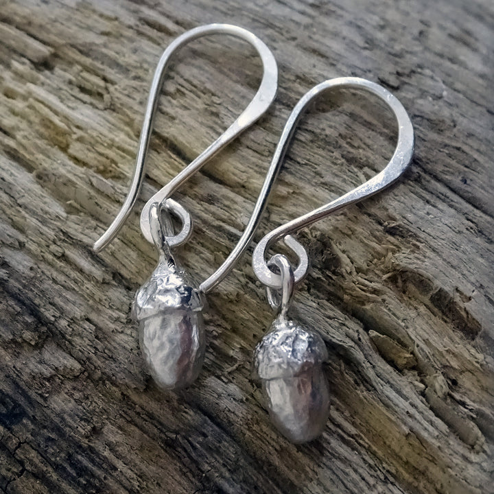 Acorn drop Earrings, Small
