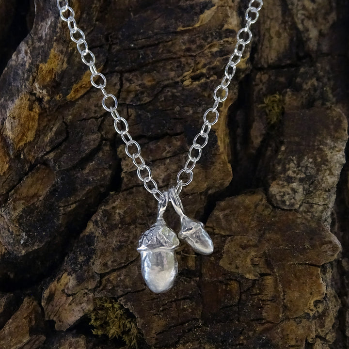 Acorns Pendant, Small