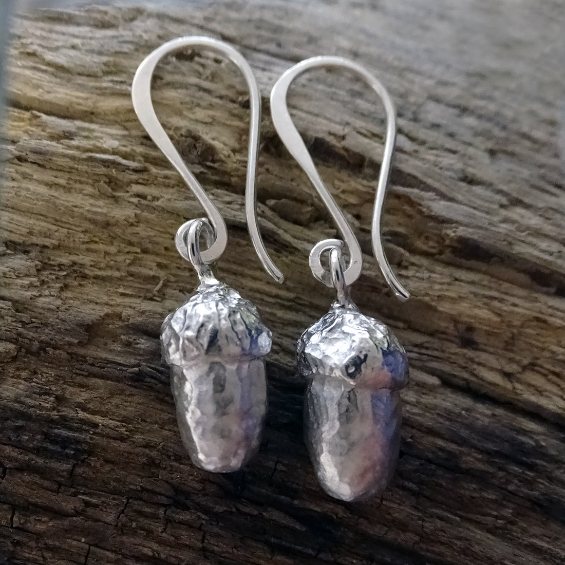 Acorn drop Earrings, Large