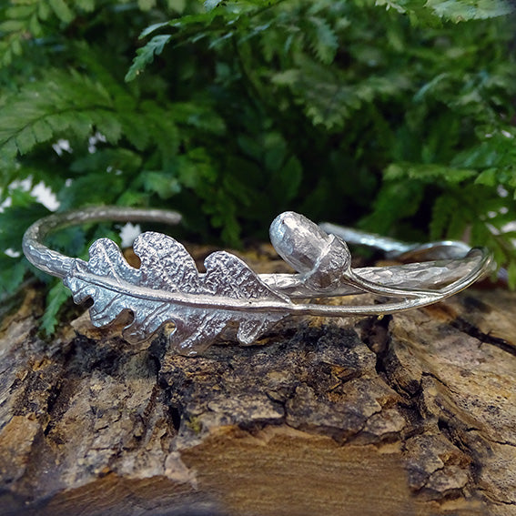 Oak Leaf and Acorn bracelet