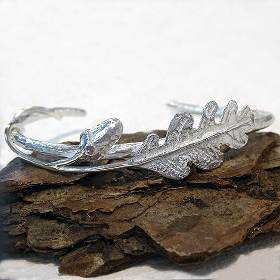 Oak Leaf and Acorn bracelet