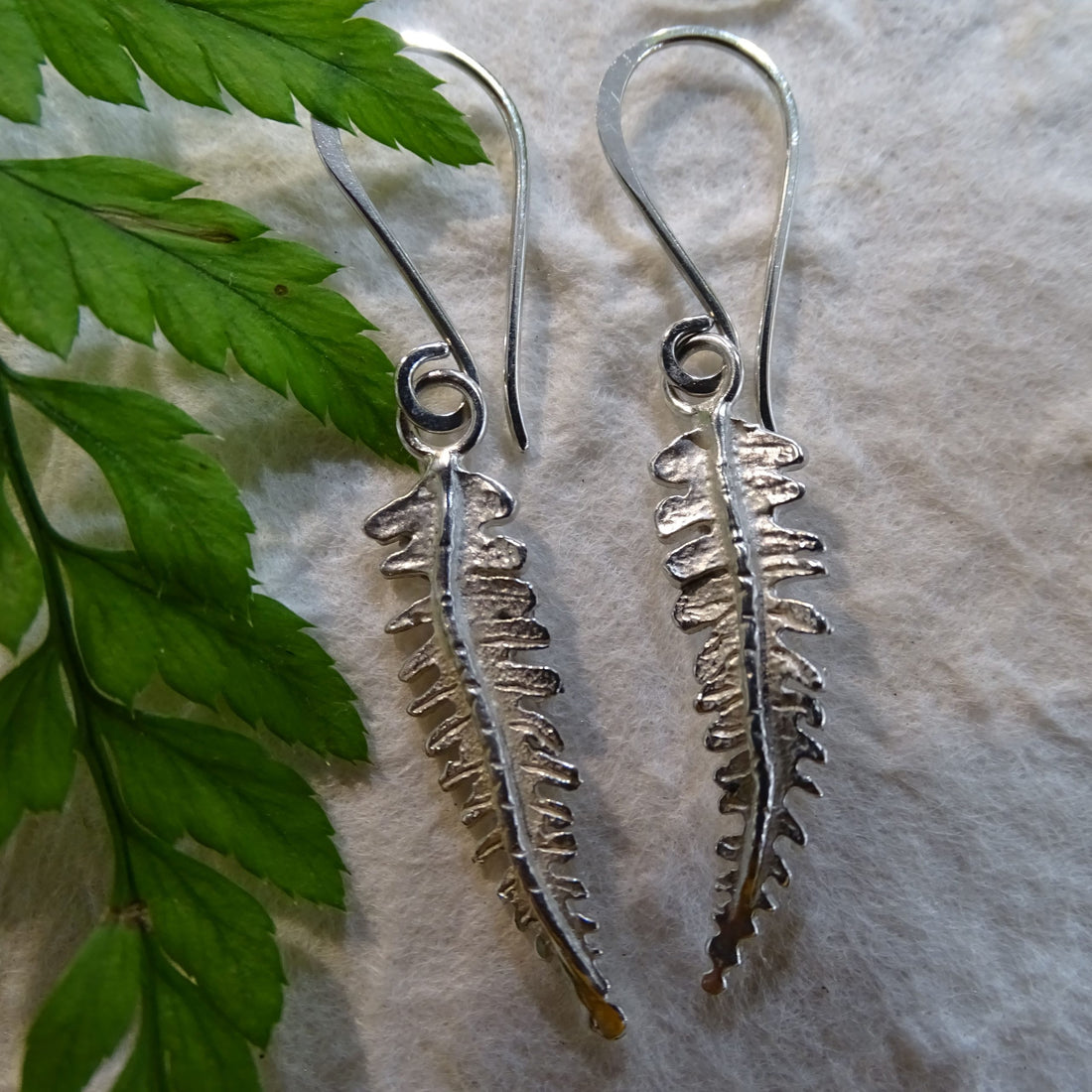 Fern Drop Earrings