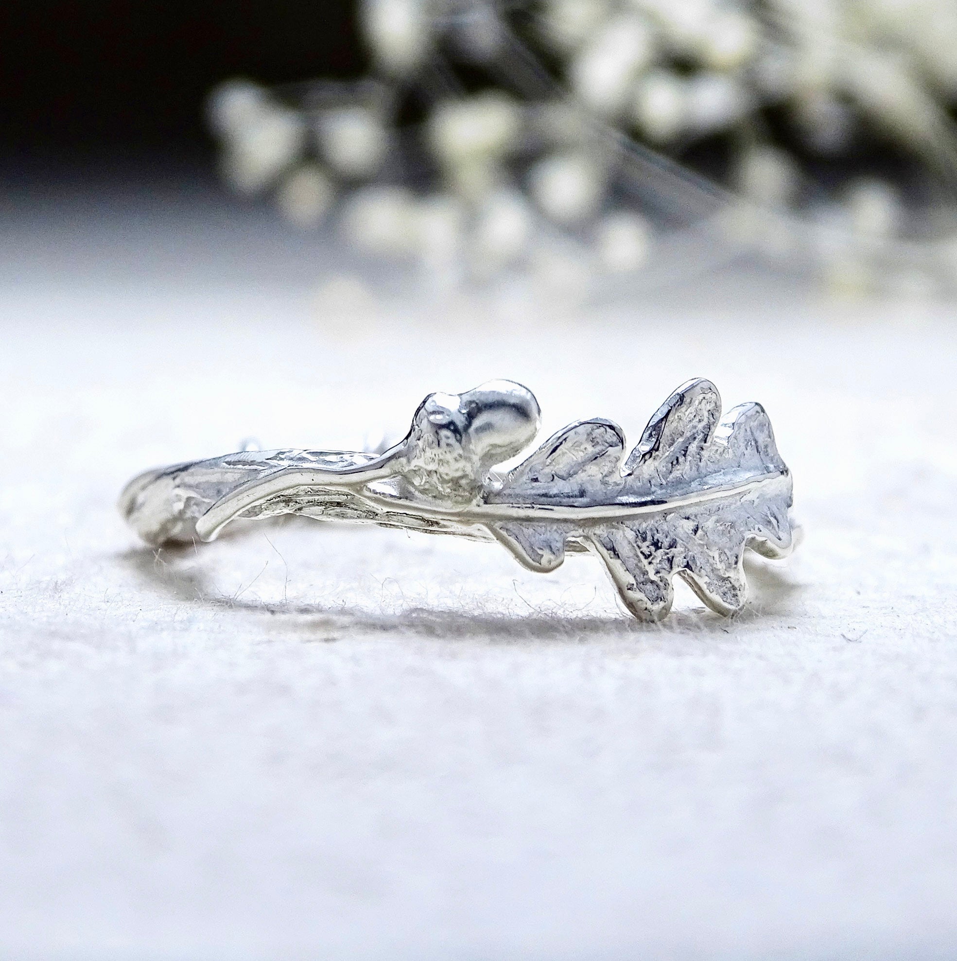 Oak Leaf and Acorn ring