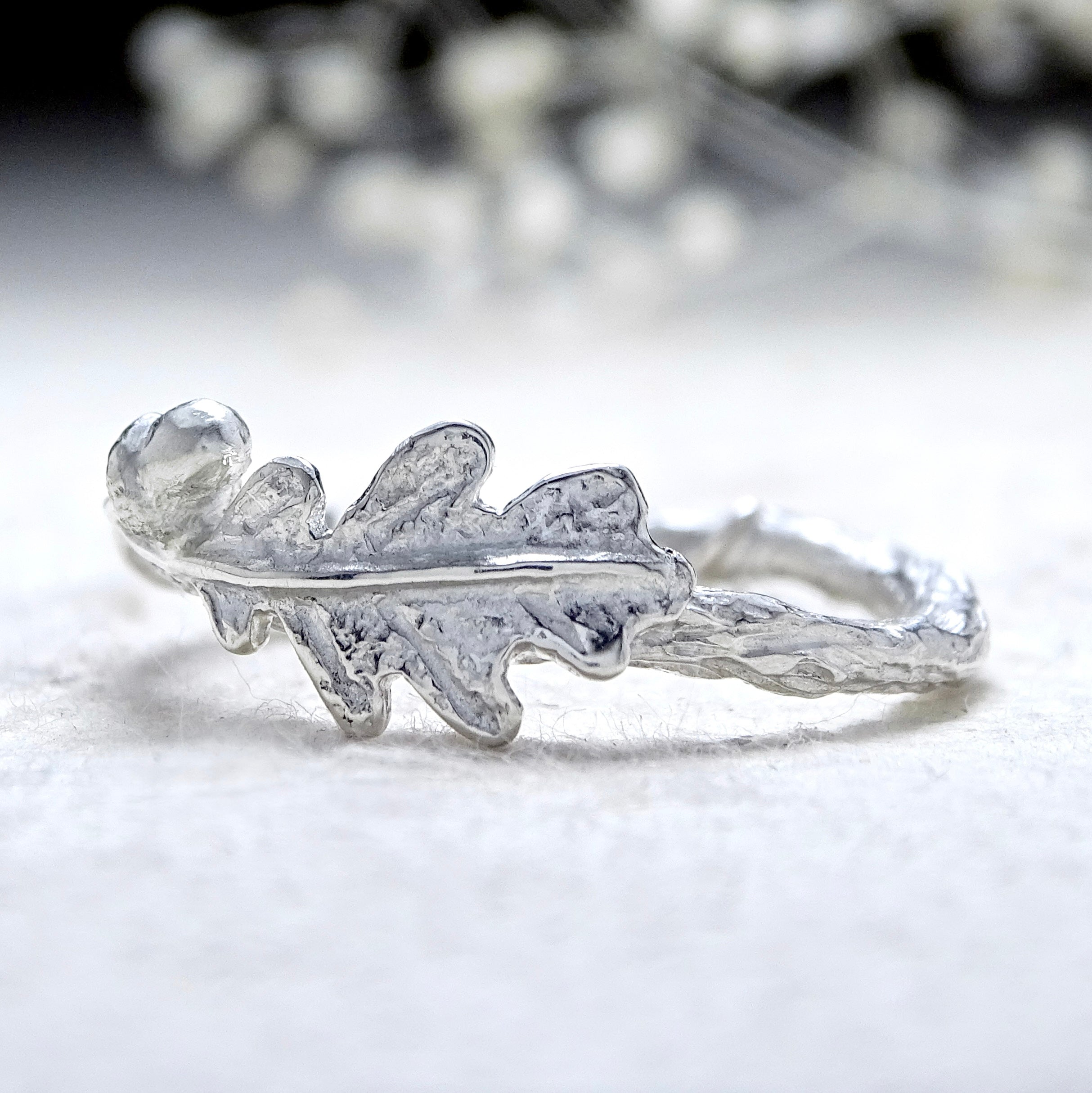 Oak Leaf and Acorn ring