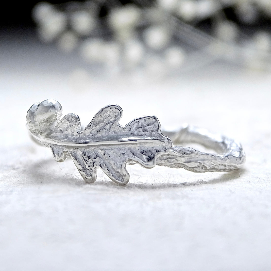 Oak Leaf and Acorn ring