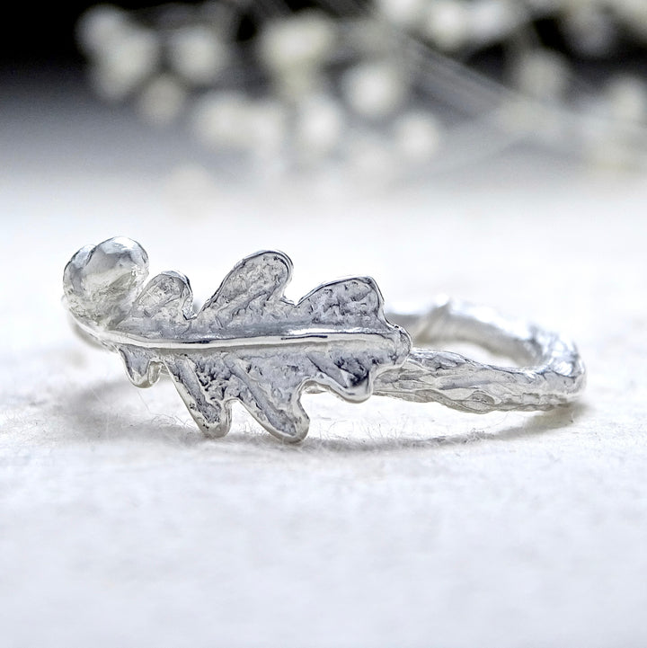 Oak Leaf and Acorn ring