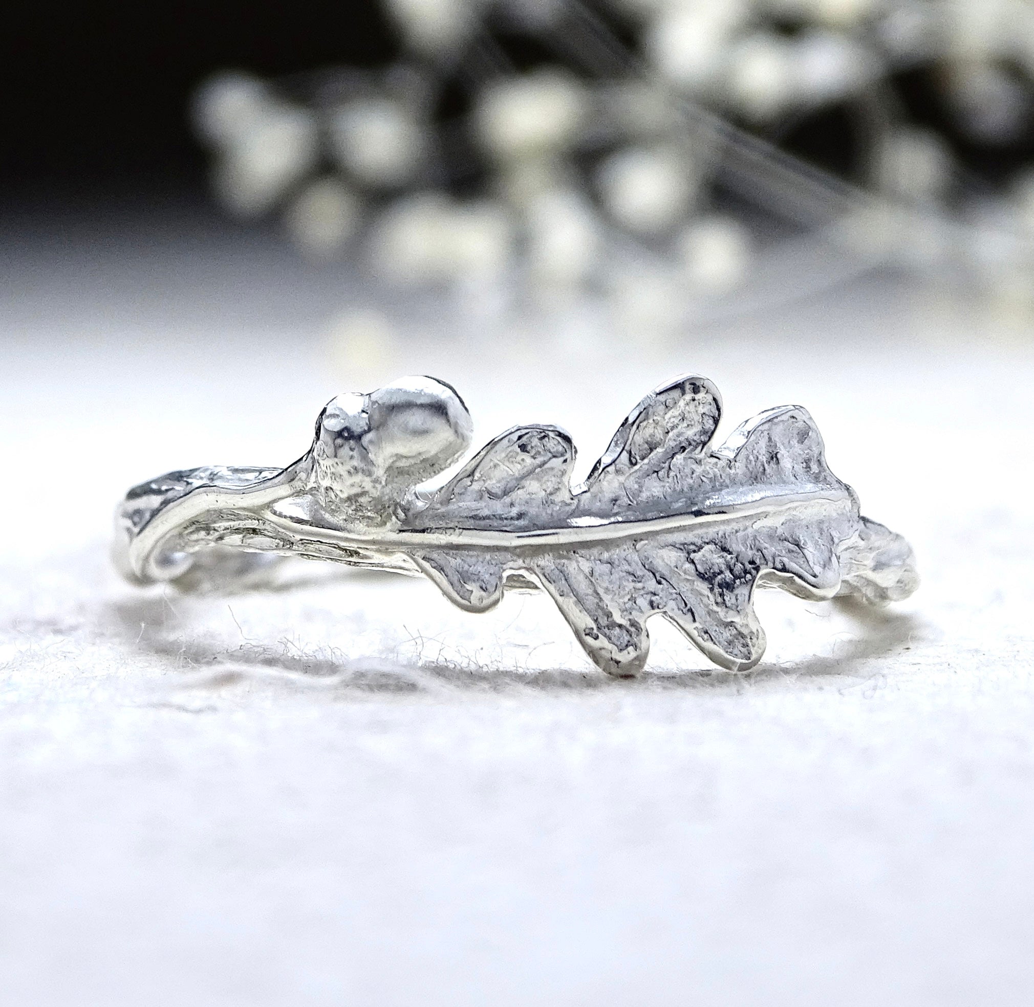Oak Leaf and Acorn ring
