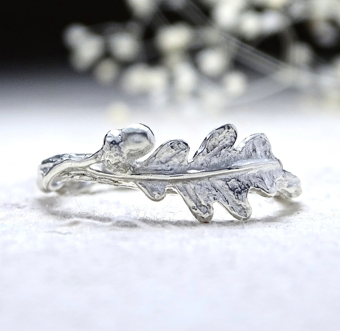 Oak Leaf and Acorn ring