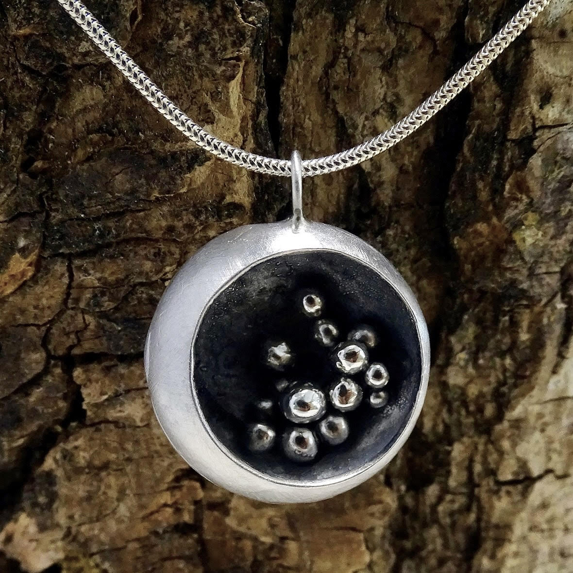 Moon Shadow Lunar pendant