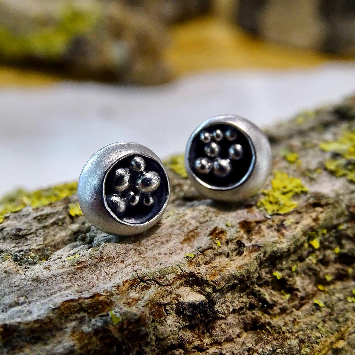 Moon Shadow Lunar Pod earings