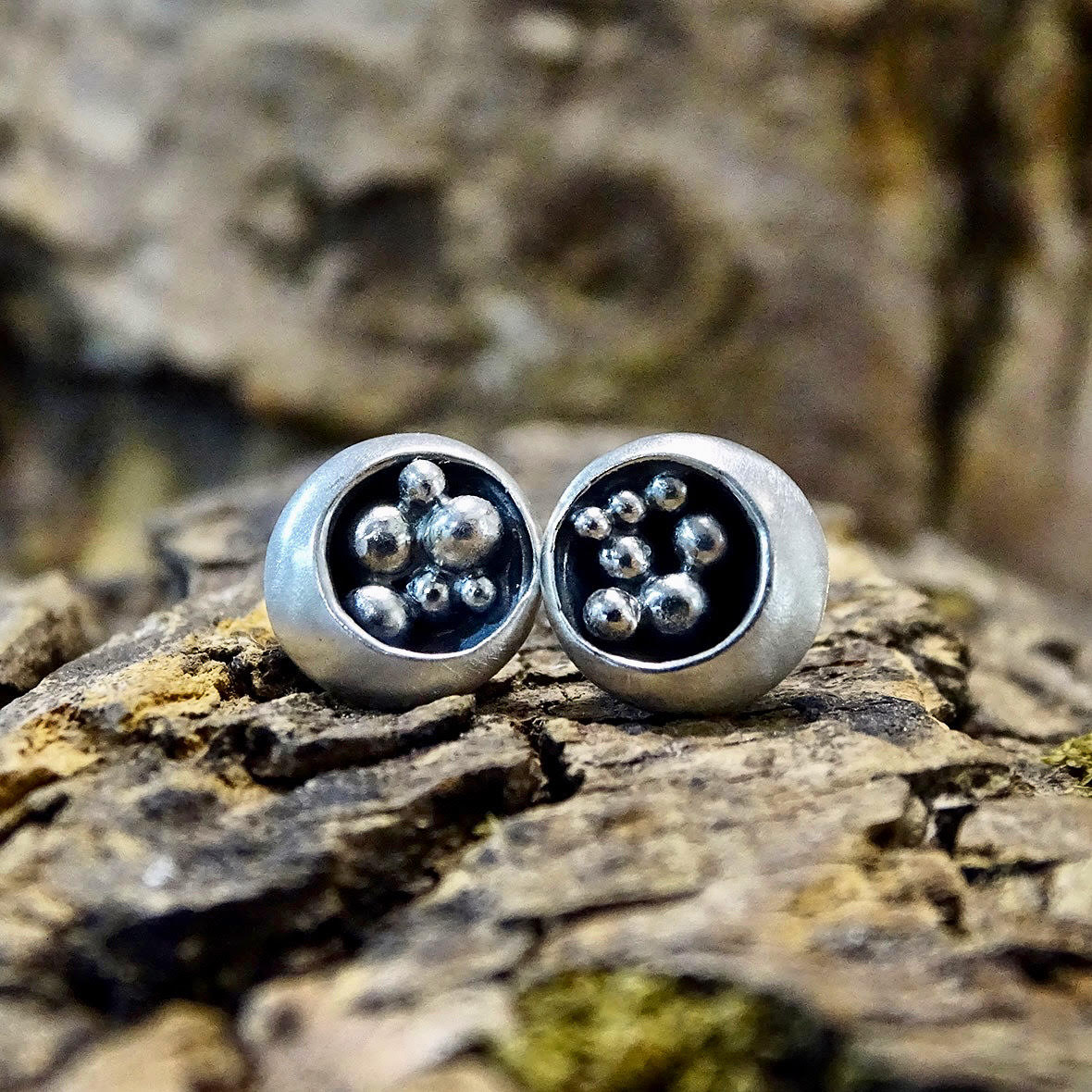 Moon Shadow Lunar Pod earings