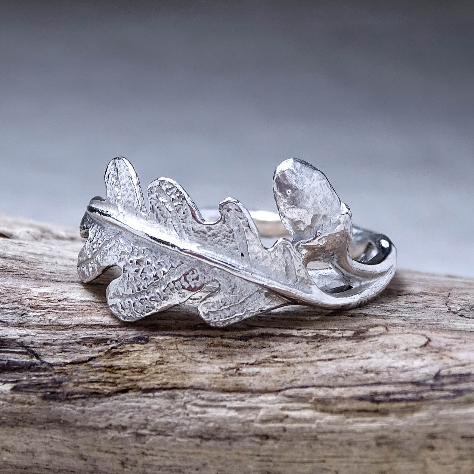 Oak Leaf and Acorn ring