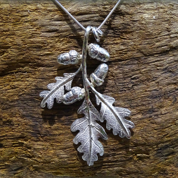 Oak Bough Pendant