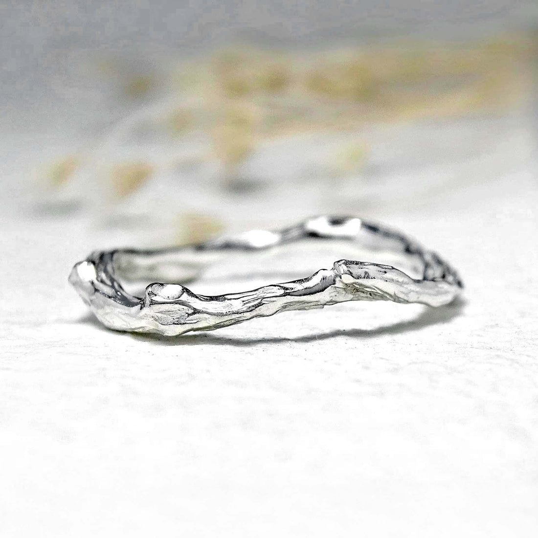 Wild Wood Twig ring