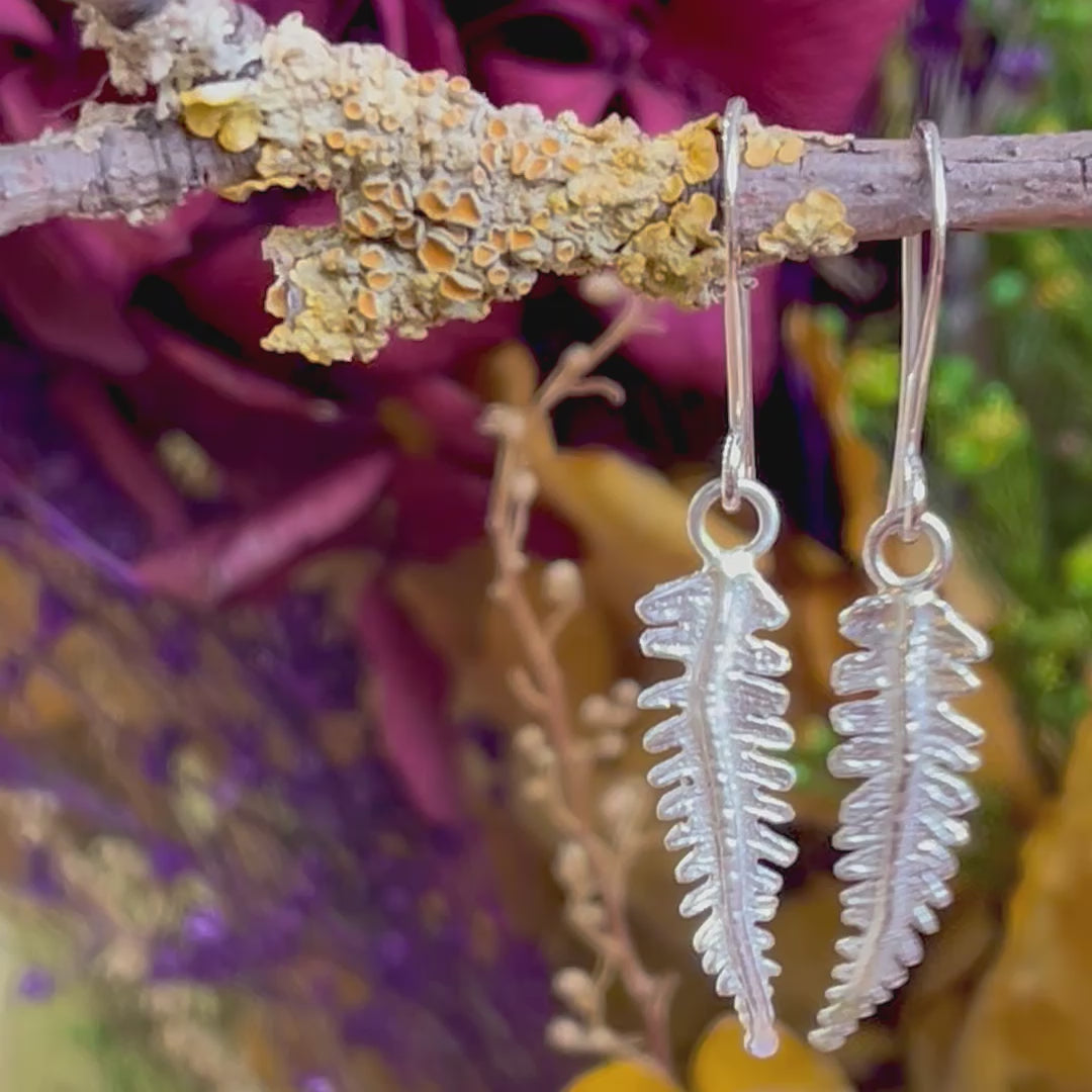 Fern Drop Earrings