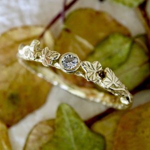 Entwining Ivy Leaves ring